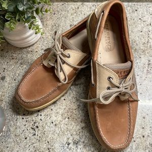 Men’s Sperry Topsider Boat Shoes 10.5 W (Wide)